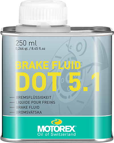 BRAKE FLUID DOT 5.1 LIQUIDE DE FREIN MV/MAGRI. 250ML MOTOREX