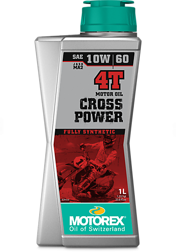 HUILE CROSS POWER 4T 10W60 / 4L MOTOREX