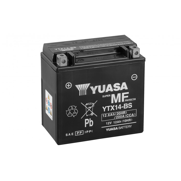 Batterie Yuasa YTX14-BS 12V 12Ah