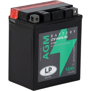 BAT MOTO 14AHL-BS X14AHL-BS AGM LANDPORT