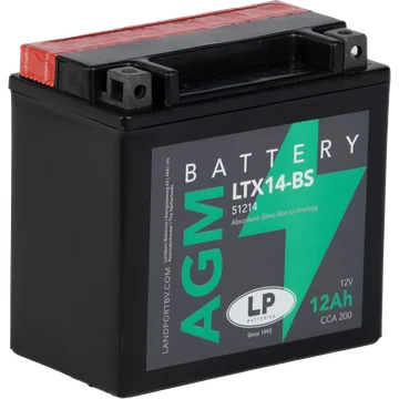 BAT MOTO 14BS LTX14-BS AGM LANDPORT