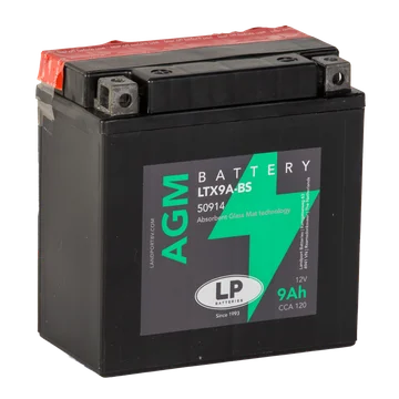BAT MOTO 9ABS LTX9A-BS AGM LANDPORT