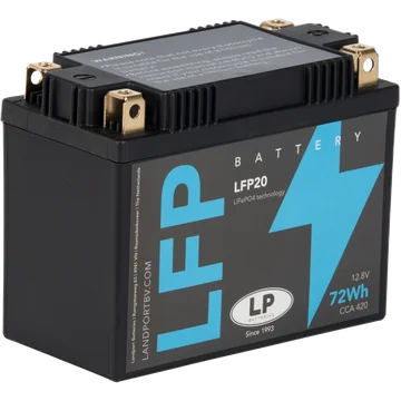 BAT MOTO ML LiFePO4 (LFP20)STARTER 72Wh LITHIUM LANDPORT